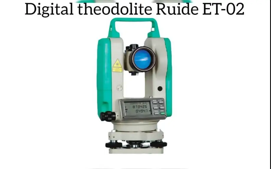 Cara Menggunakan GPS Survey Digital Theodolite Ruide ET-02