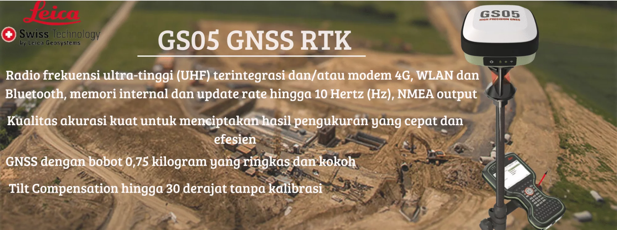 Leica GS05 GNSS RTK